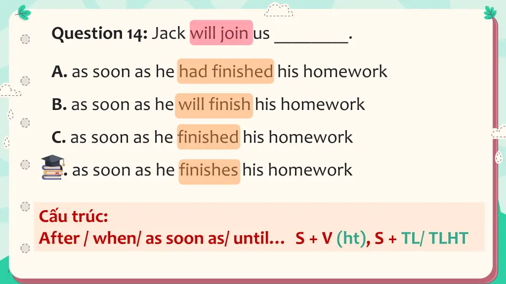 question 14 jack will join us