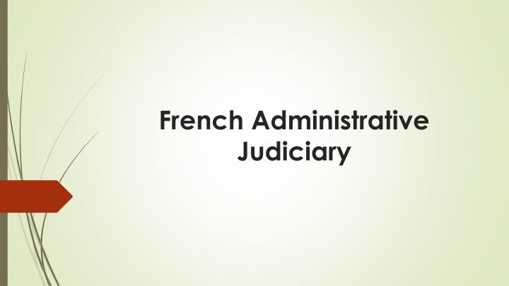 french administrative judiciary