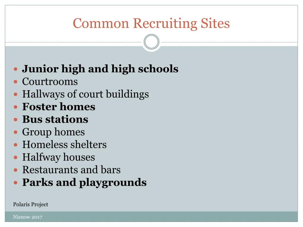 common recruiting sites