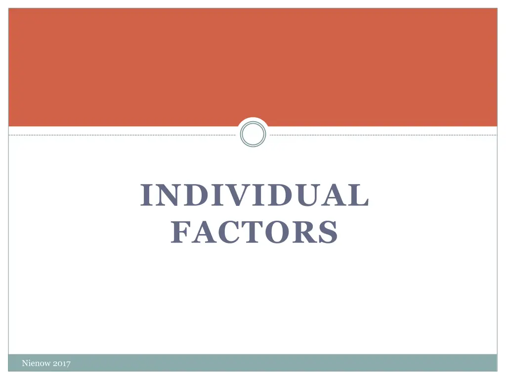 individual factors