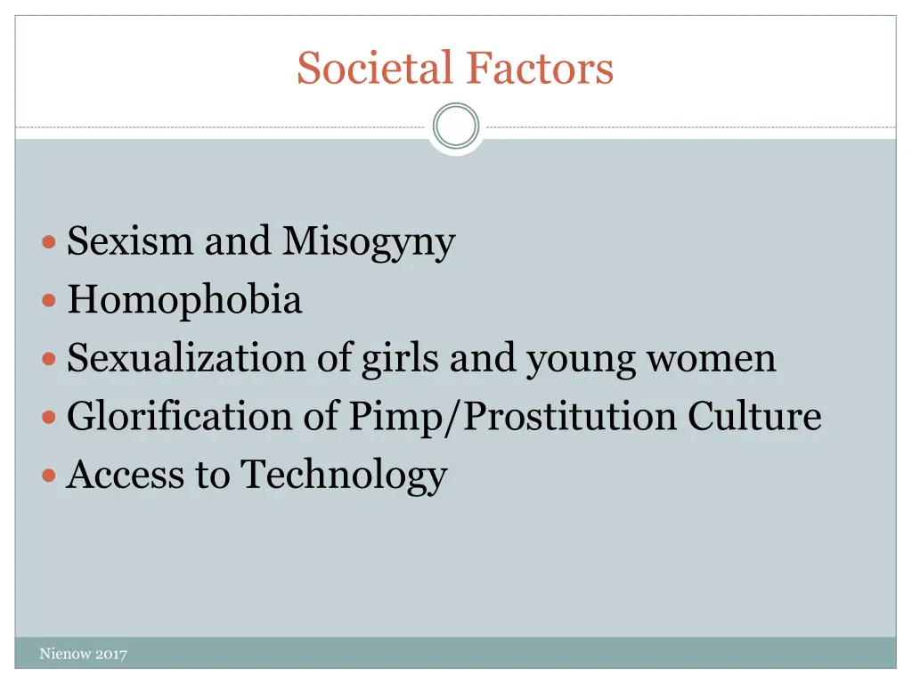 societal factors 1