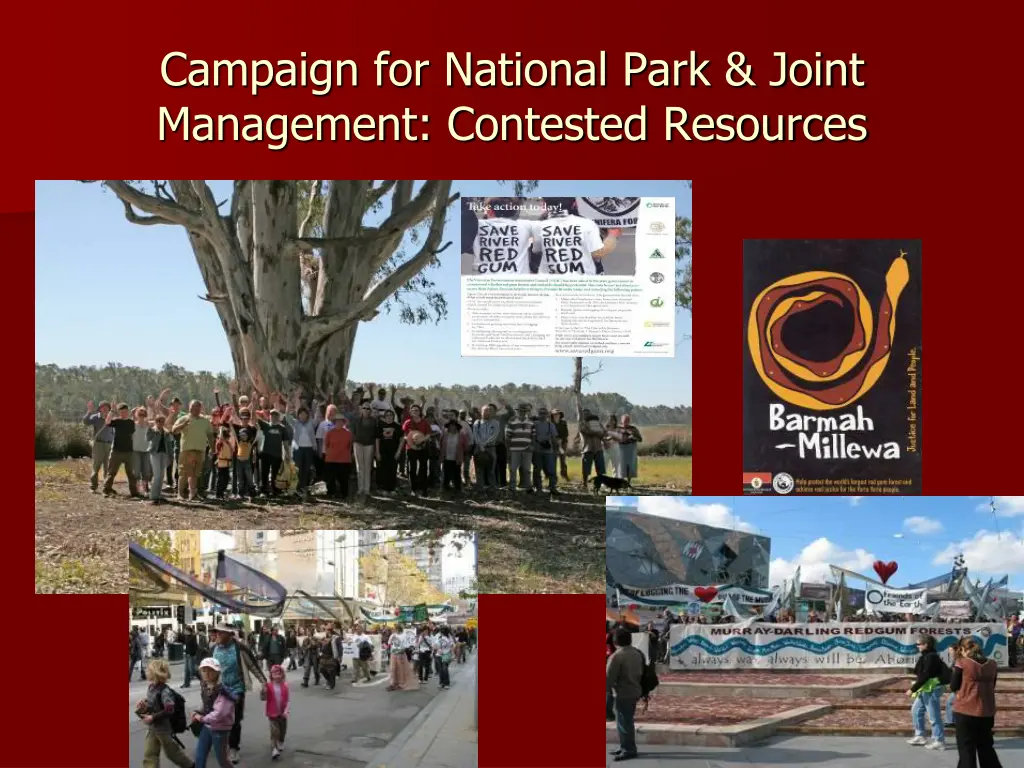 campaign for national park joint management