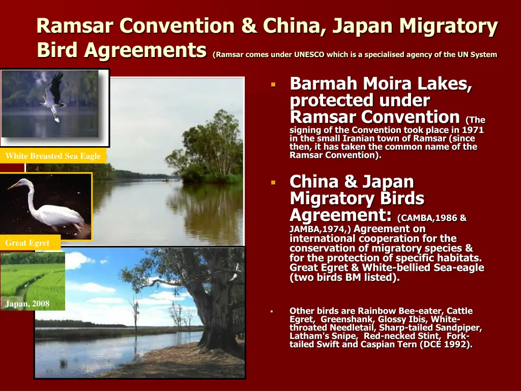 ramsar convention china japan migratory bird