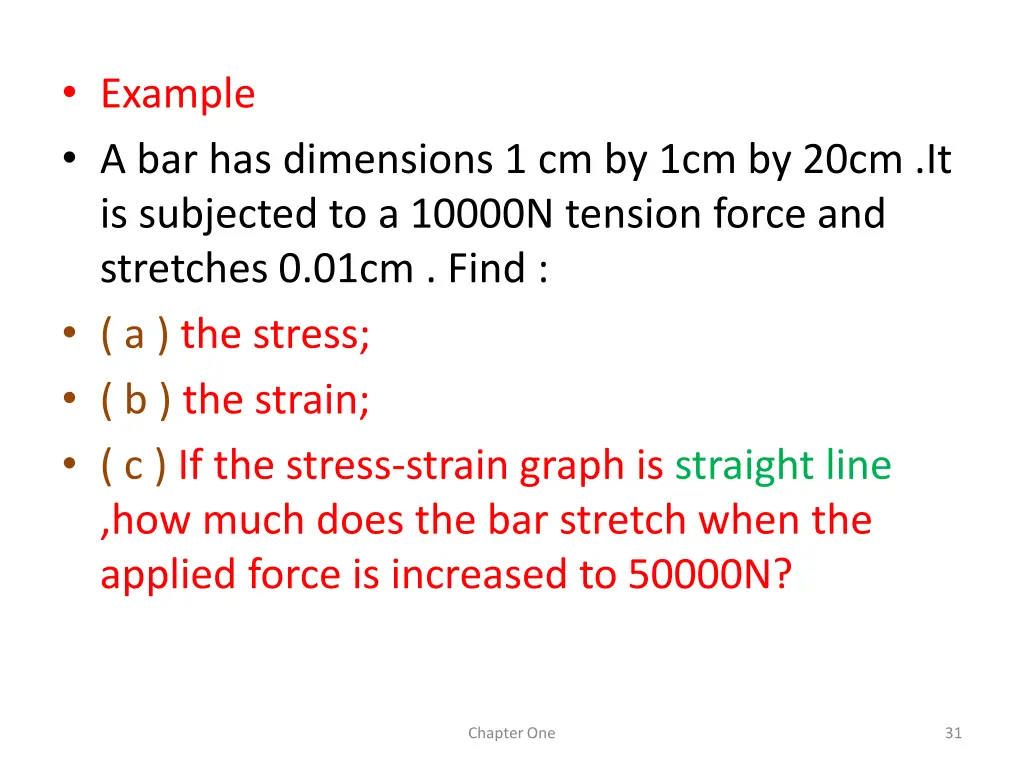 example a bar has dimensions 1 cm by 1cm by 20cm