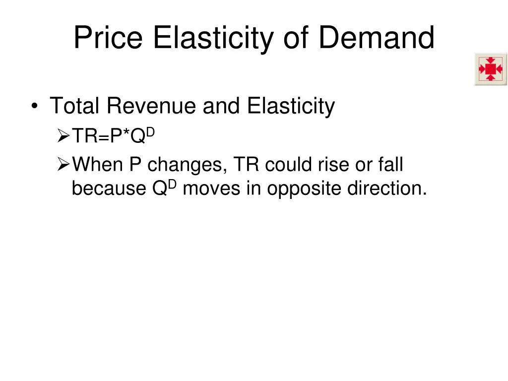 price elasticity of demand 5