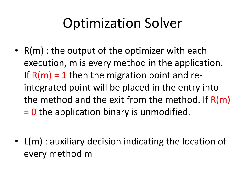 optimization solver