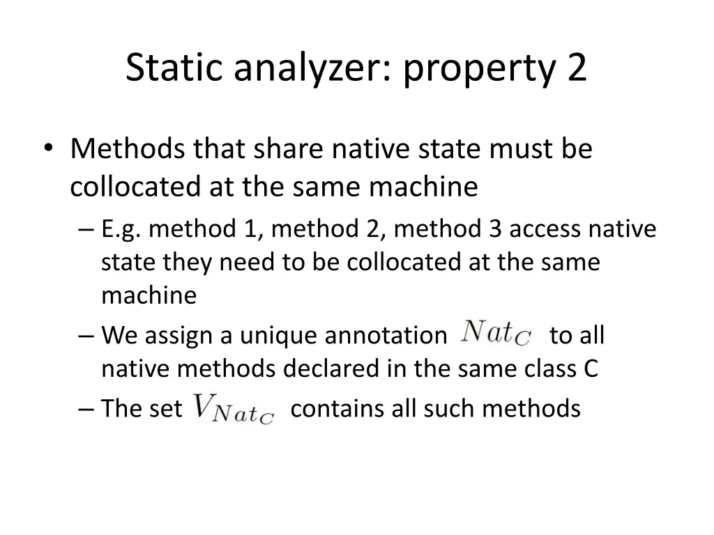 static analyzer property 2