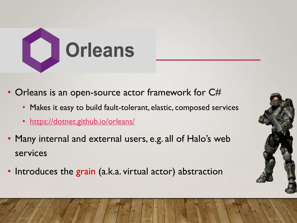 orleans is an open source actor framework for c