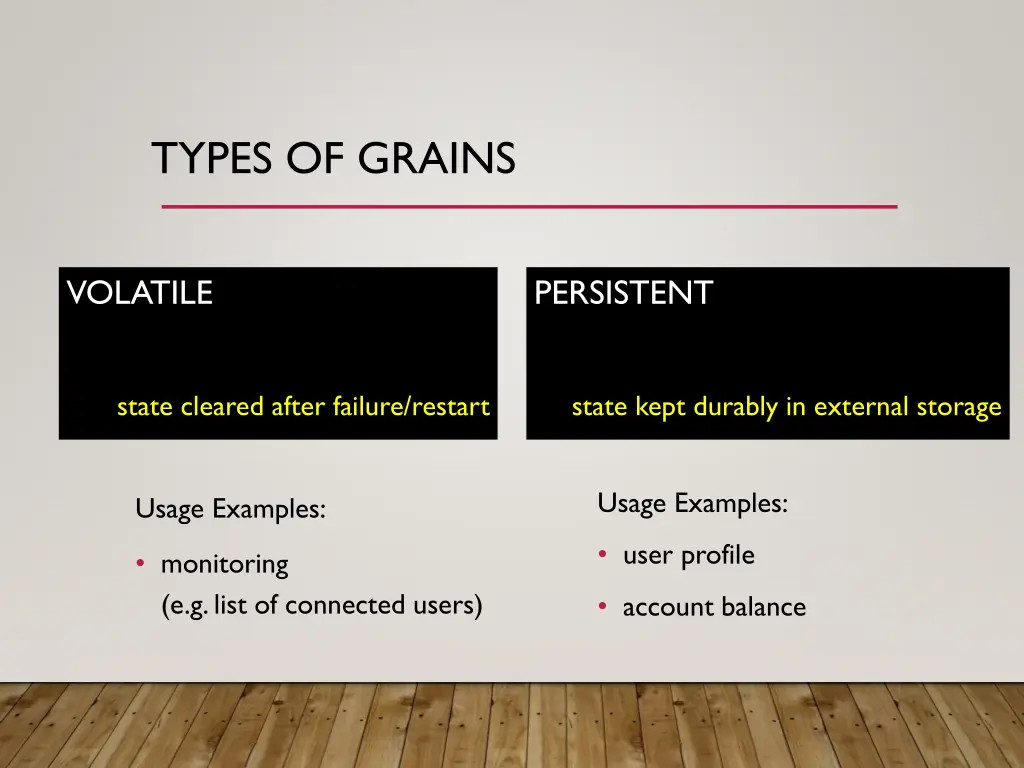 types of grains