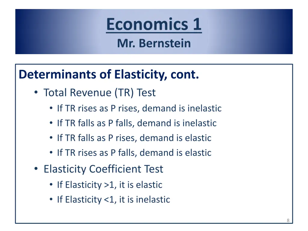 economics 1 mr bernstein 6