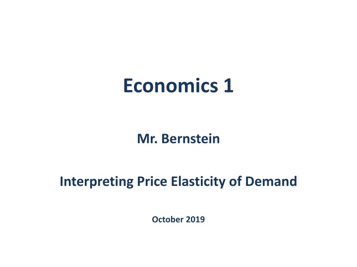 economics 1