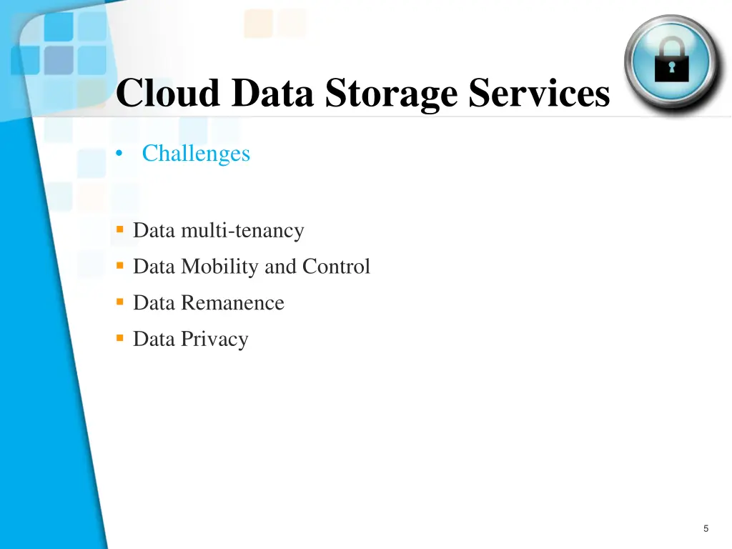 cloud data storage services