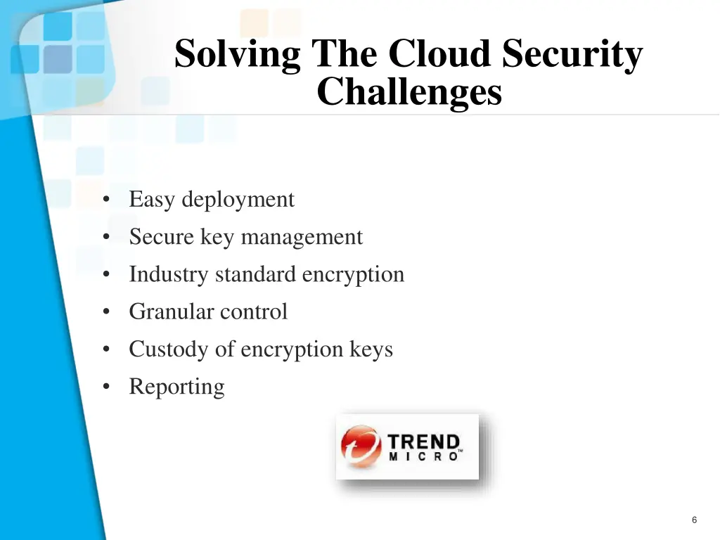 solving the cloud security challenges