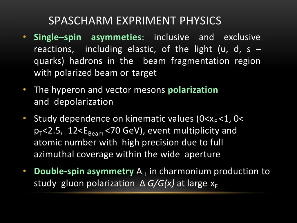 spascharm expriment physics single spin