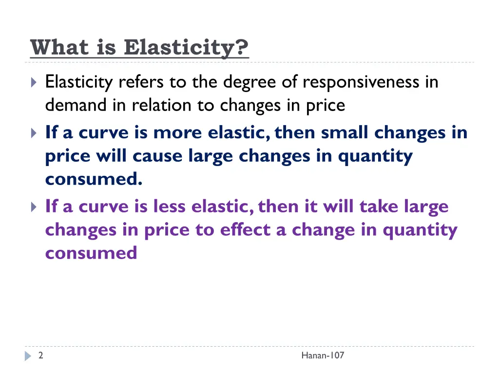 what is elasticity