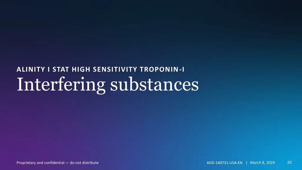 alinity i stat high sensitivity troponin i 3