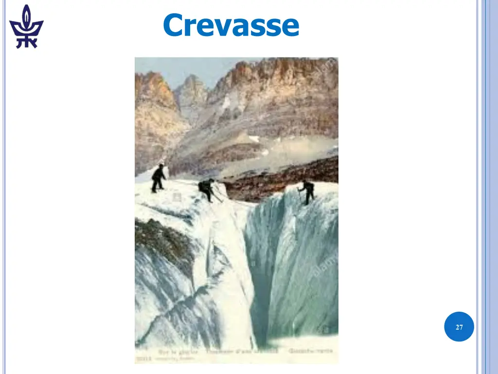 crevasse