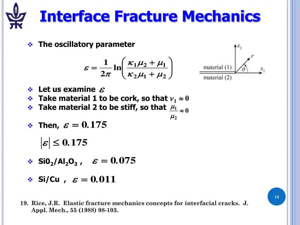 interface fracture mechanics 8