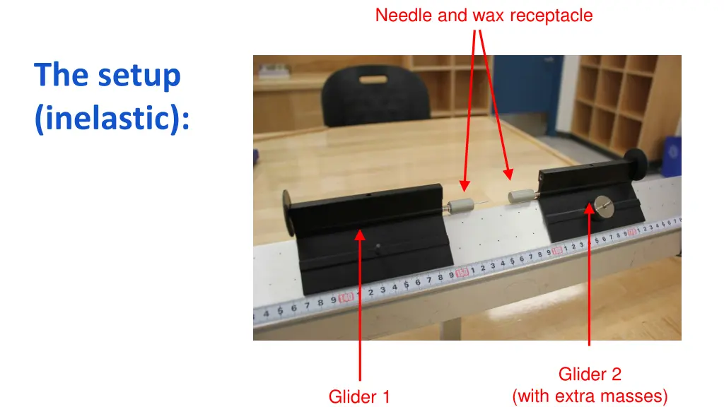 needle and wax receptacle