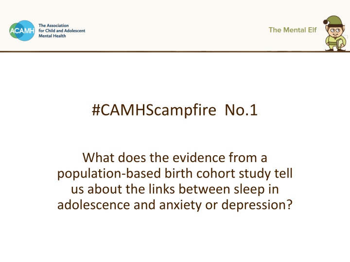 camhscampfire no 1