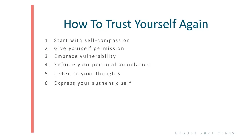 how to trust yourself again 3