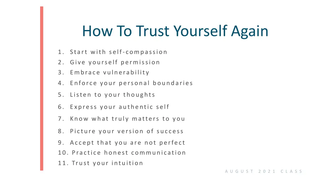 how to trust yourself again 5