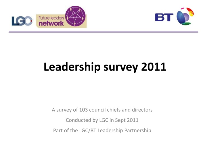 leadership survey 2011