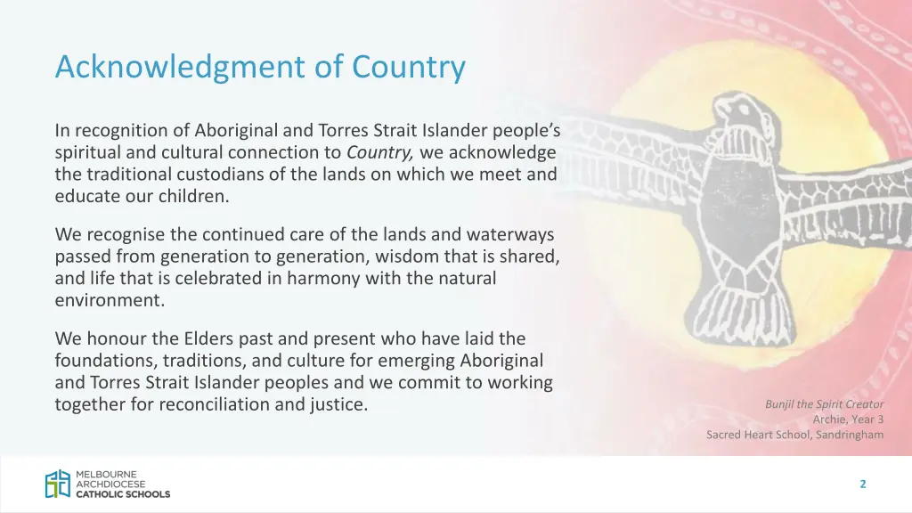 acknowledgment of country