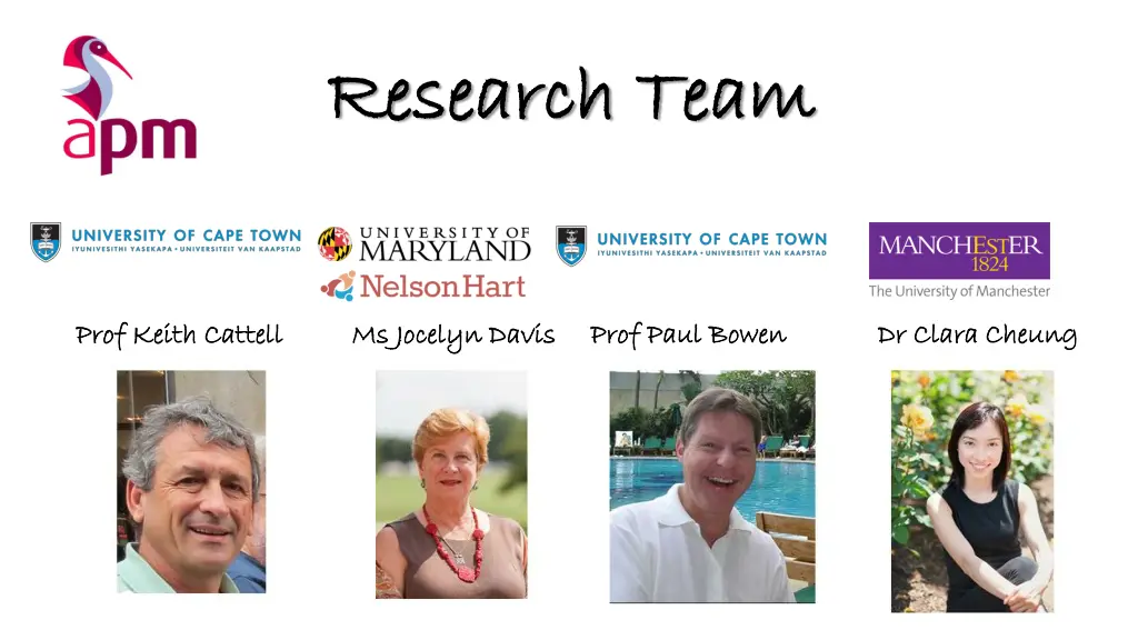 research team research team