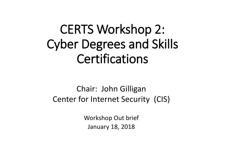 certs workshop 2 certs workshop 2 cyber degrees