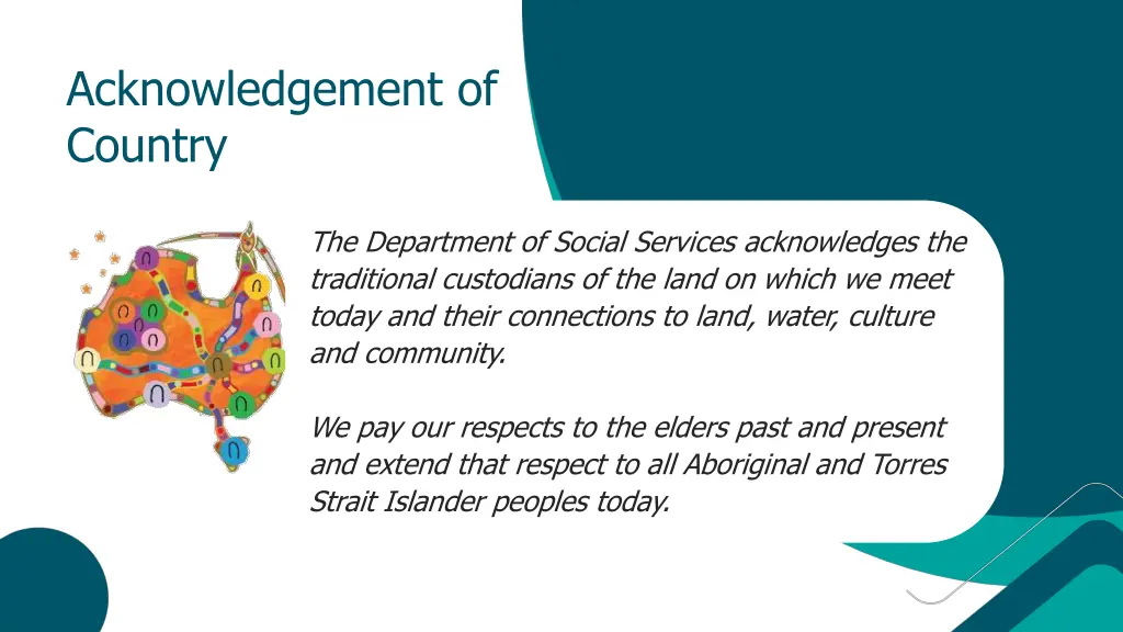 acknowledgement of country