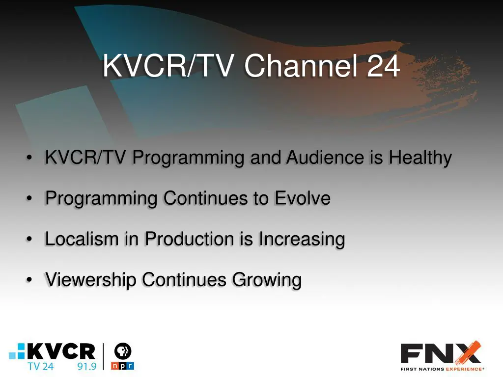 kvcr tv channel 24