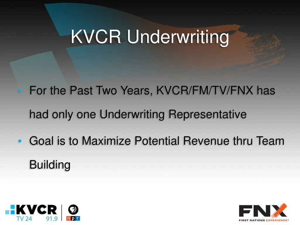 kvcr underwriting