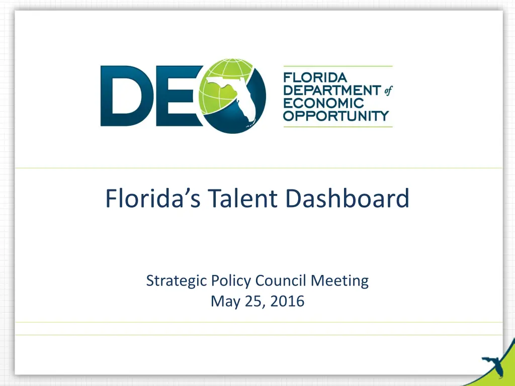 florida s talent dashboard