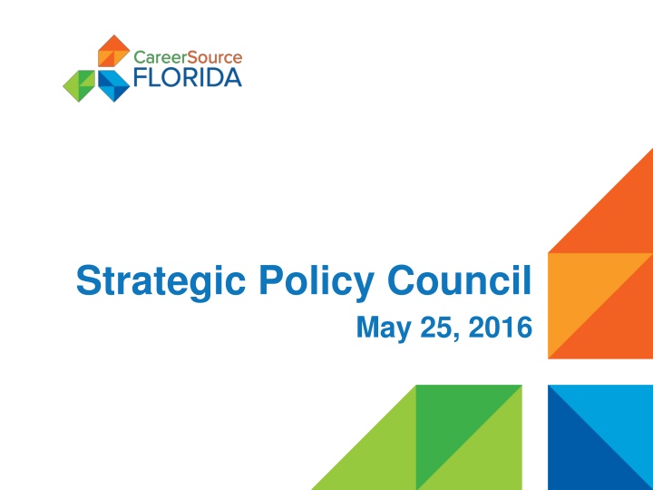 strategic policy council