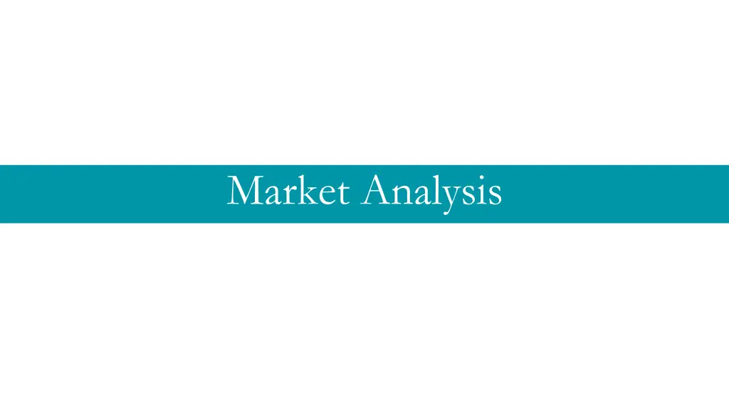 market analysis