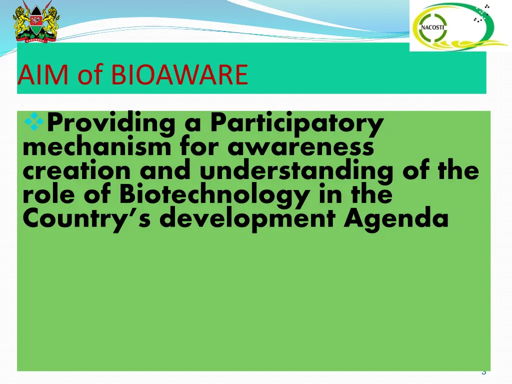 aim of bioaware