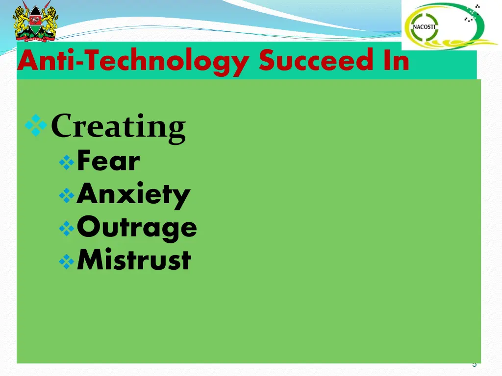 anti technology succeed in