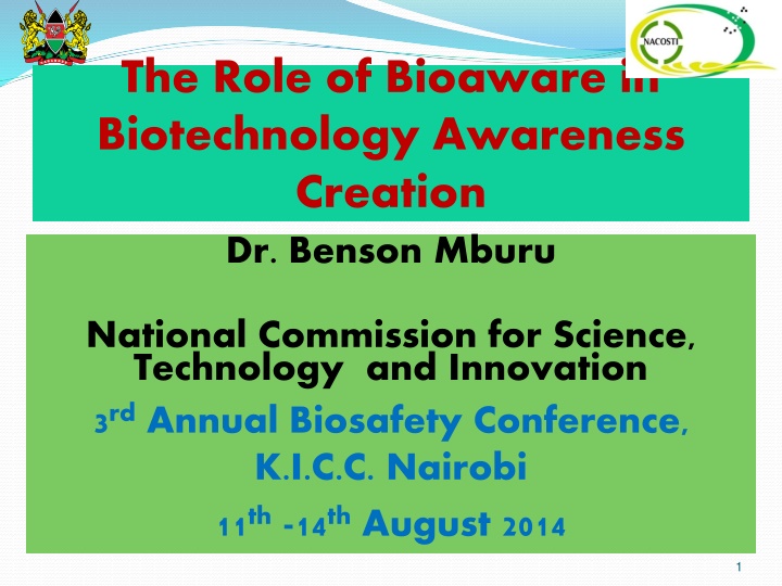 the role of bioaware in biotechnology awareness