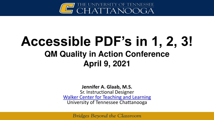 accessible pdf s in 1 2 3 qm quality in action