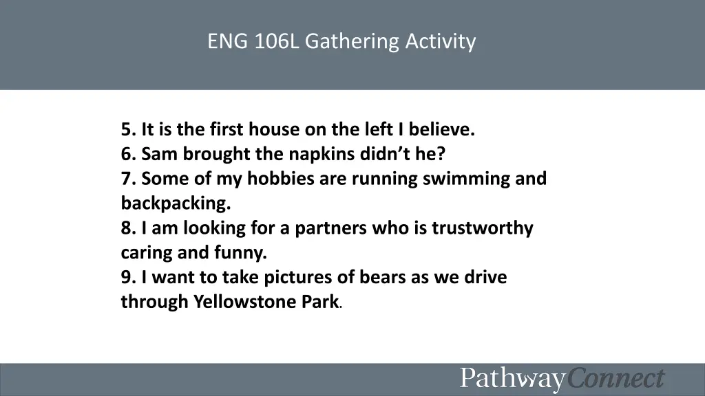 eng 106l gathering activity 2