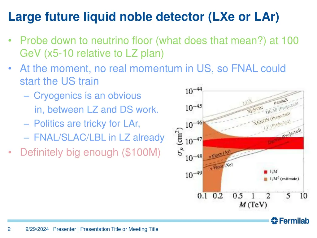 large future liquid noble detector lxe or lar