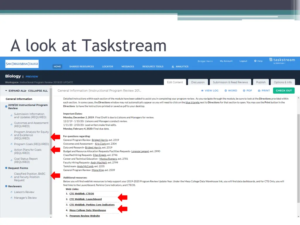 screen clipping a look at taskstream