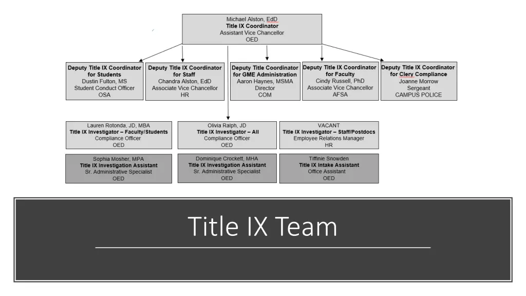 title ix team