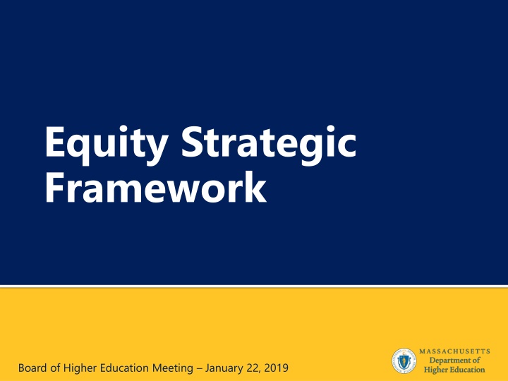 equity strategic framework