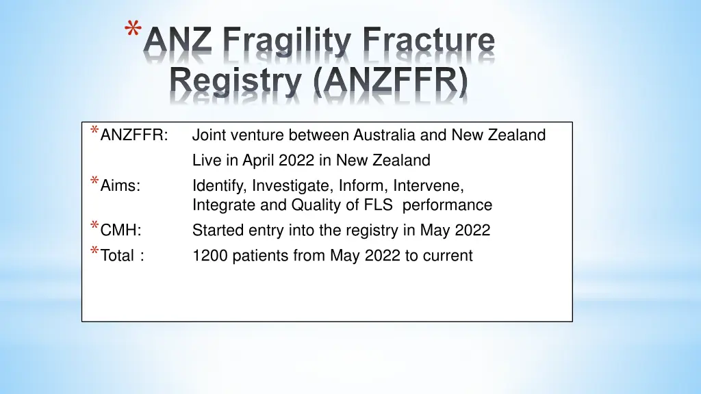 anz fragility fracture registry anzffr