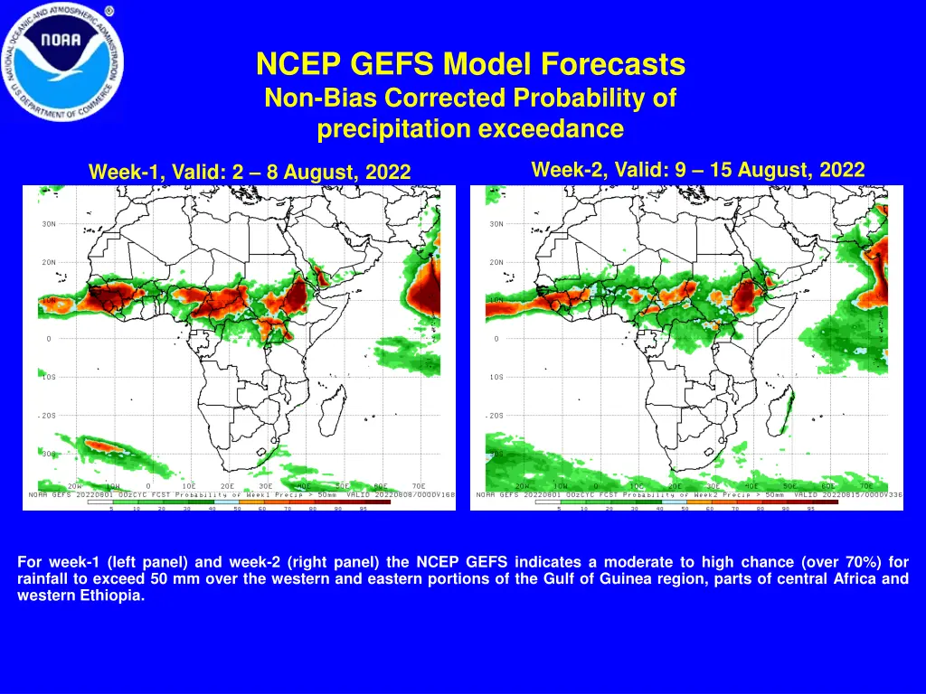 ncep gefs model forecasts non bias corrected