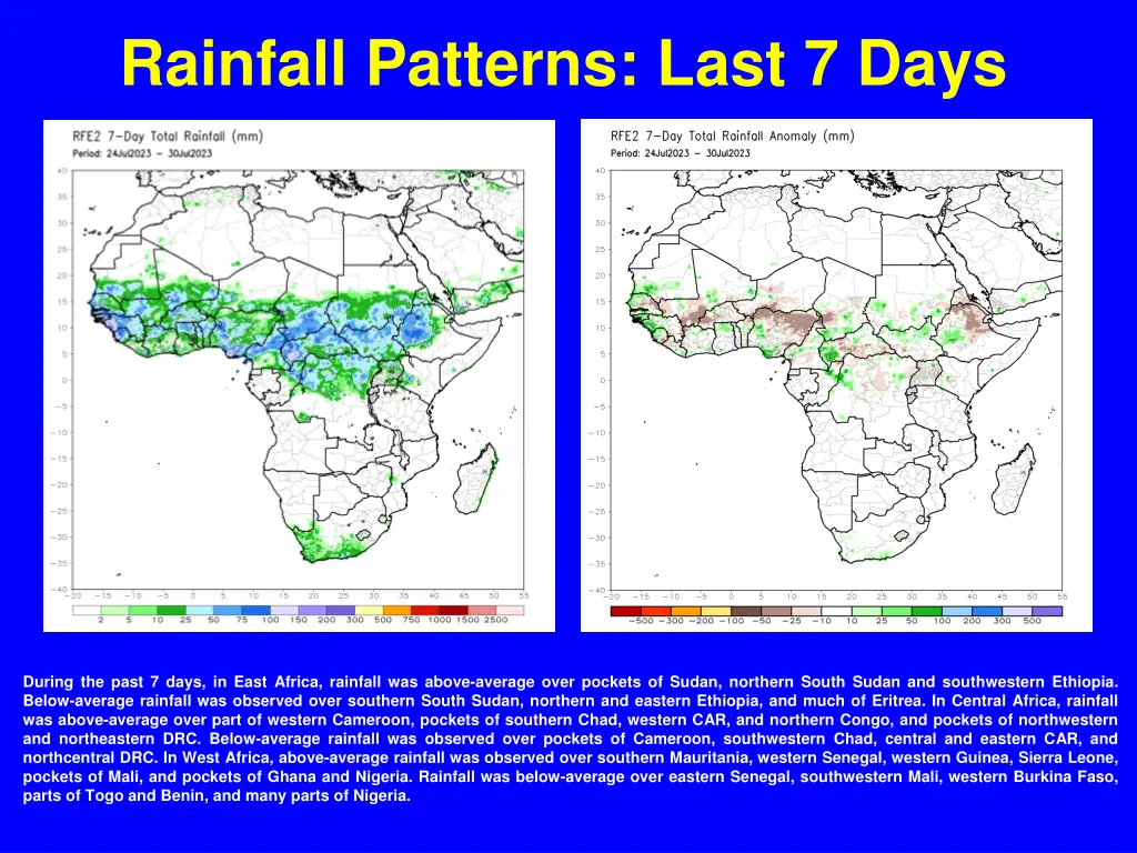 rainfall patterns last 7 days