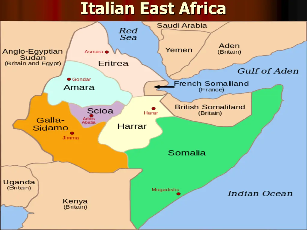 italian east africa