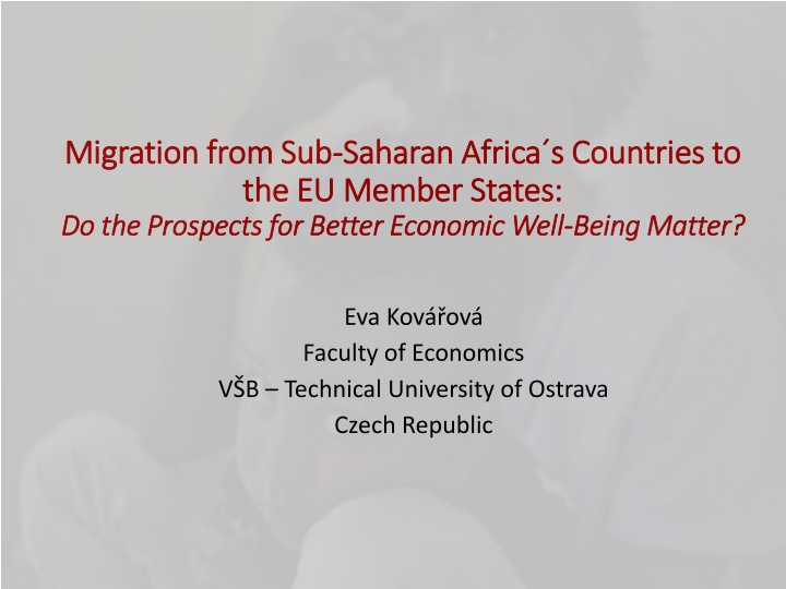 migration from sub migration from sub saharan